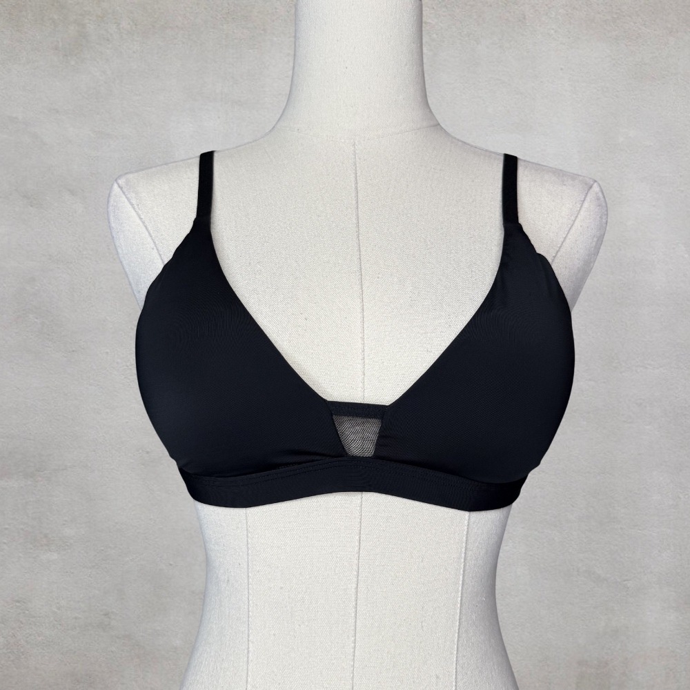 Pepper Limitless Wirefree Scoop Bra Black Medium